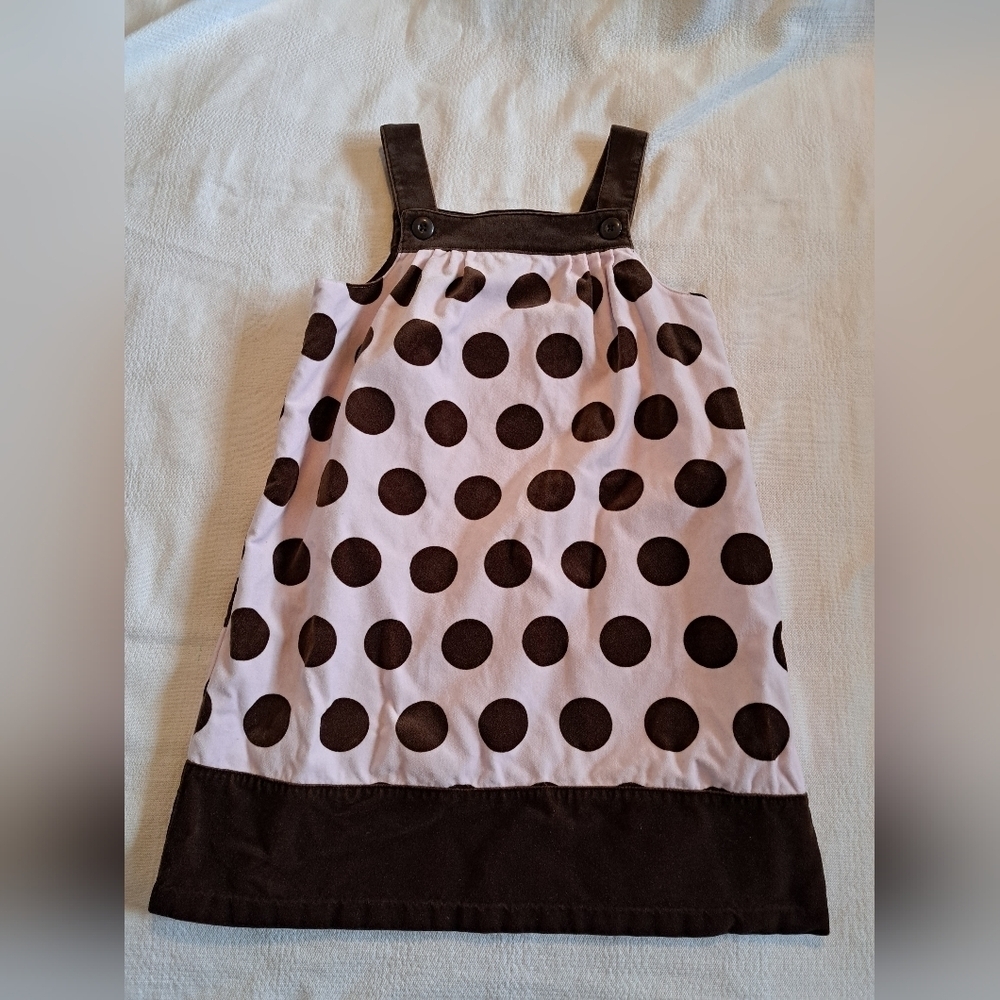 Gymboree girls size 8 Sweeter Than Chocolate velvety soft jumper, pink & brown